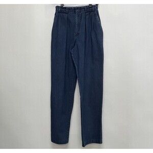 Bobbie Brooks Women's Jeans Denim Pants Size 6 Blue Pleated